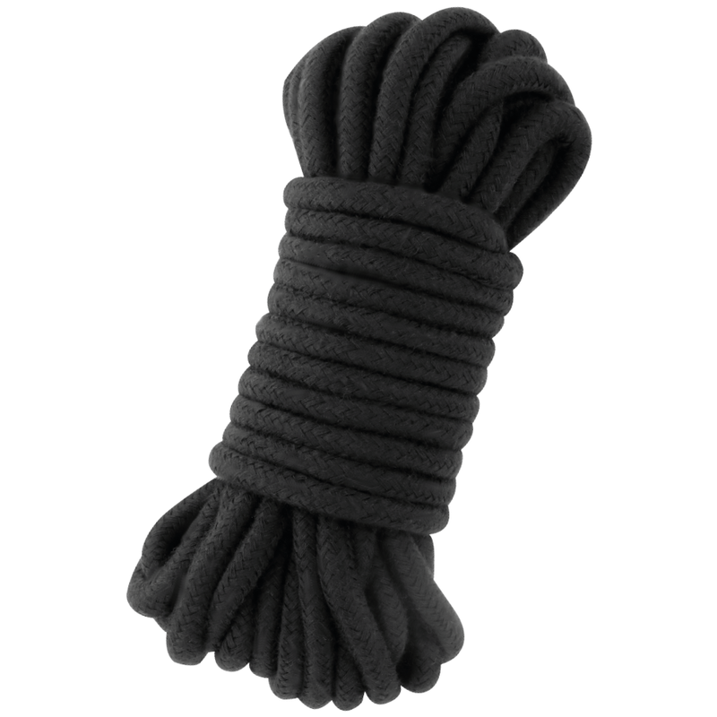 Darkness - Corde Bondage en coton 20m - Noir
