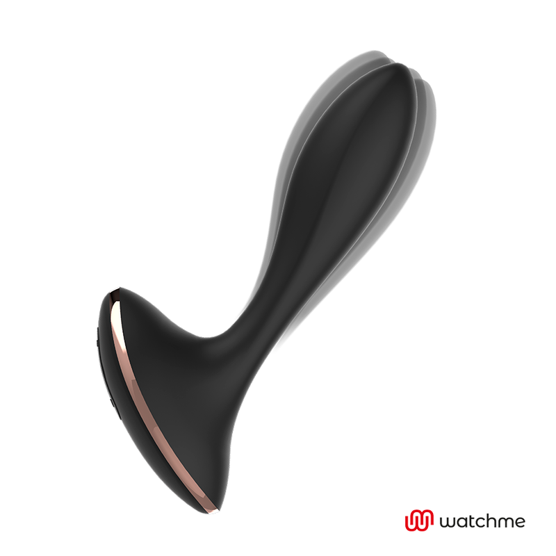 Anbiguo - Plug Anal Vibrant avec Télécommande Noir Vernet