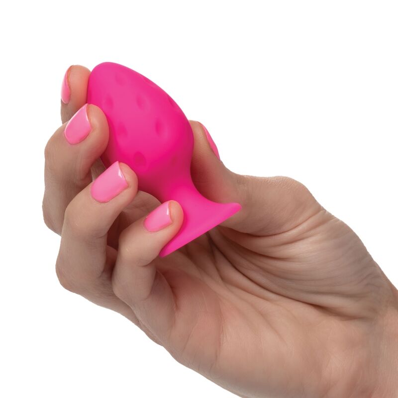 Kit 2 Plugs Anaux Silicone Rose Taille S et L - CalExotics
