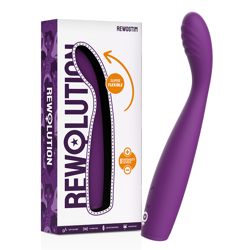 Vibromasseur souple Rewostim - Rewolution - REWOLUTION