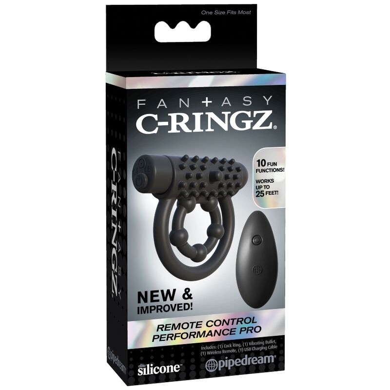 Anneau Vibrant Télécommandé Performance Pro - Fantasy C-Ringz