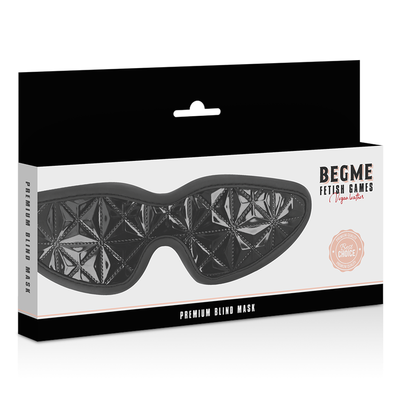 Begme - Masque occultant BDSM - Noir