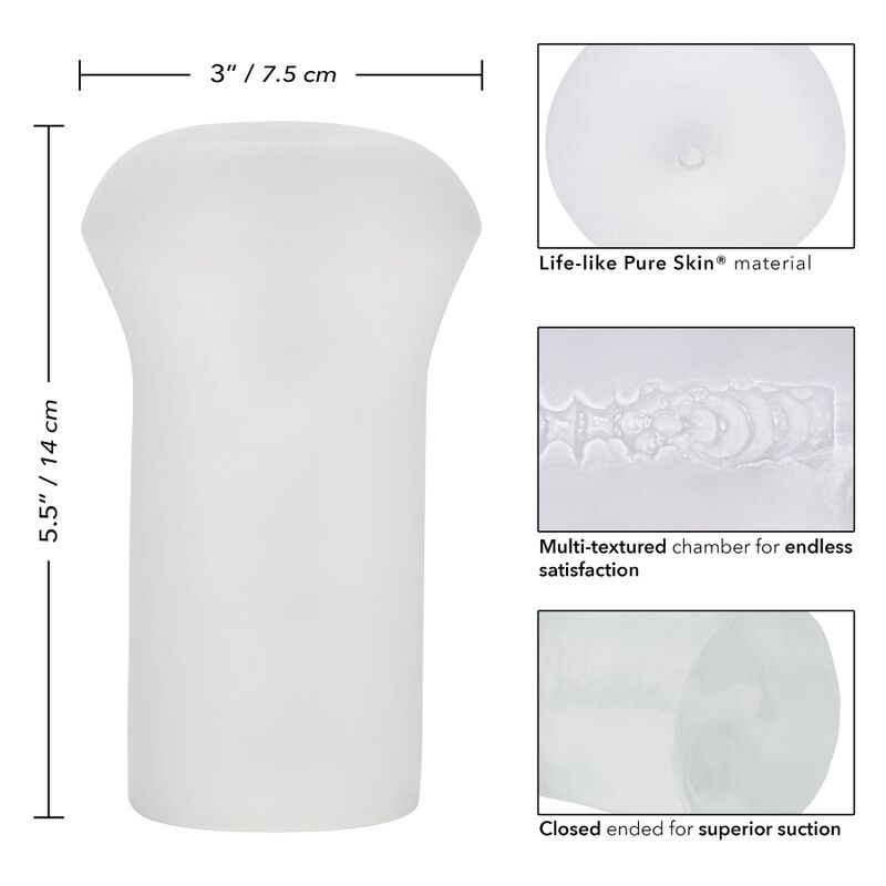 Masturbateur Coupeur Sans Limites Transparent - CalExotics