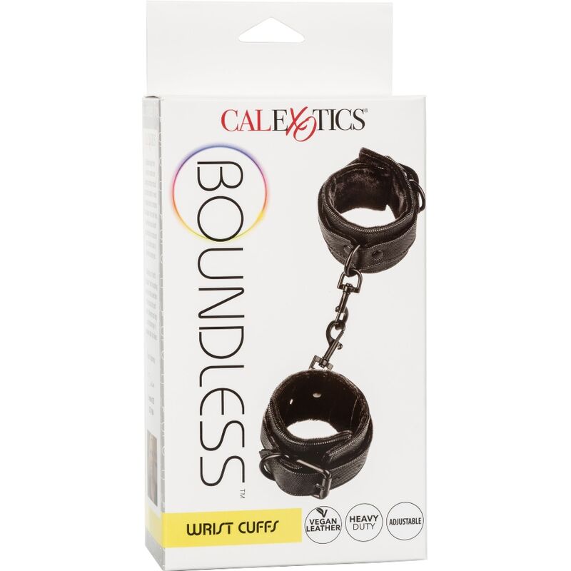 Menottes Cuir Poignets Boundless - CalExotics