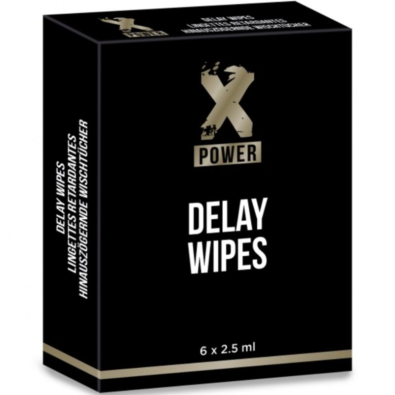 Lingettes Retardantes X Power Delay 6 Unités - X Power - XPOWER