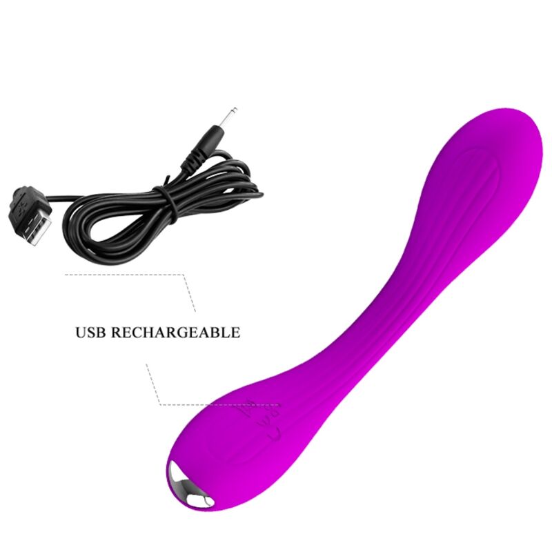 Vibrateur Double Stimulation Yedda Flexible - Pretty Love
