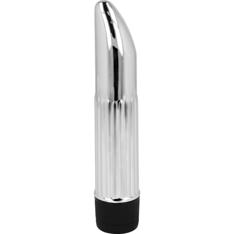 Mini vibromasseur argenté 13,5 cm - Ohmama - OHMAMA VIBRATORS
