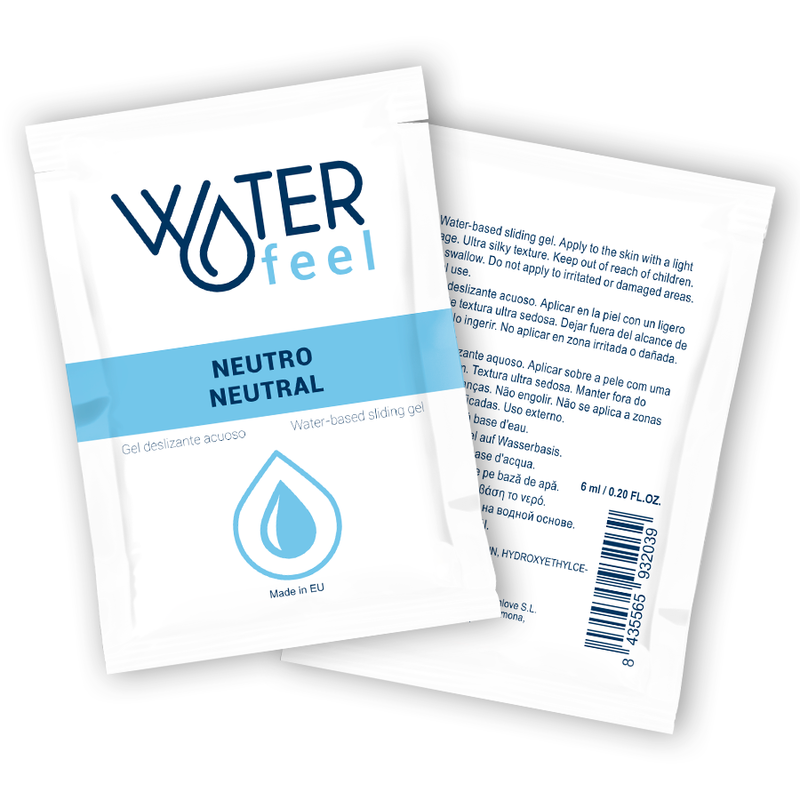 Lubrifiant gel de glissement neutre 6ml - Waterfeel - WATERFEEL
