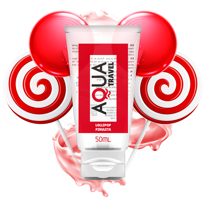 Aqua Travel - Lubrifiant Saveur Cerise à base d'eau - 50 ml