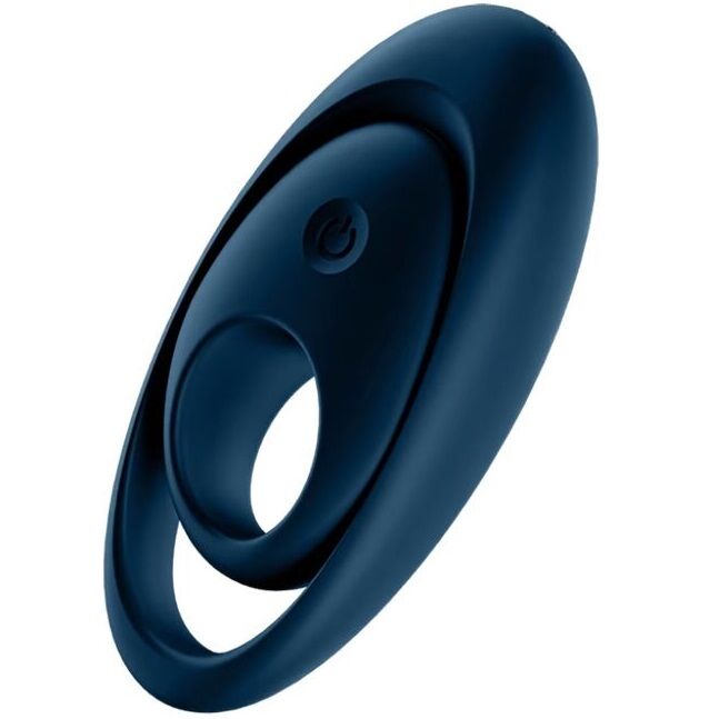 Anneau Pénien Vibrant Glorious Duo Bleu - Satisfyer