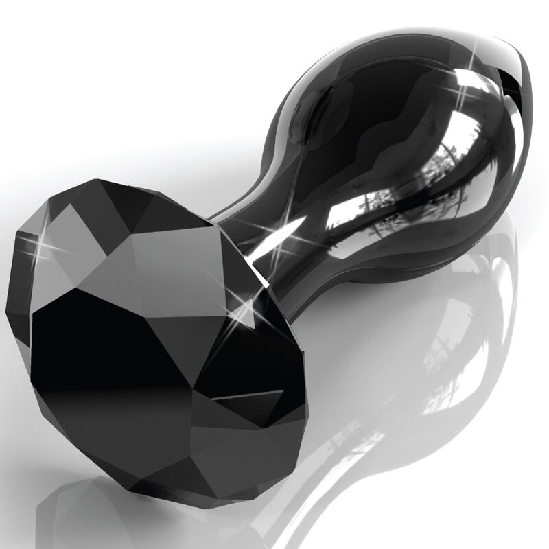 Plug Anal Icicles N°78 Verre Noir - Pipedream