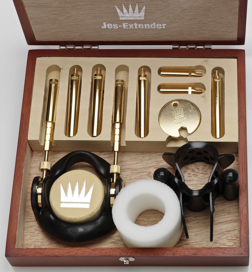 Extenseur pénien Jes-Extender plaqué or 24 carats - Jes-Extender - JES-EXTENDER