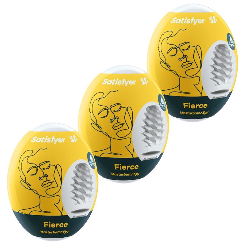 Masturbateurs Eggs Coffret 3 Oeufs Fierce - Satisfyer