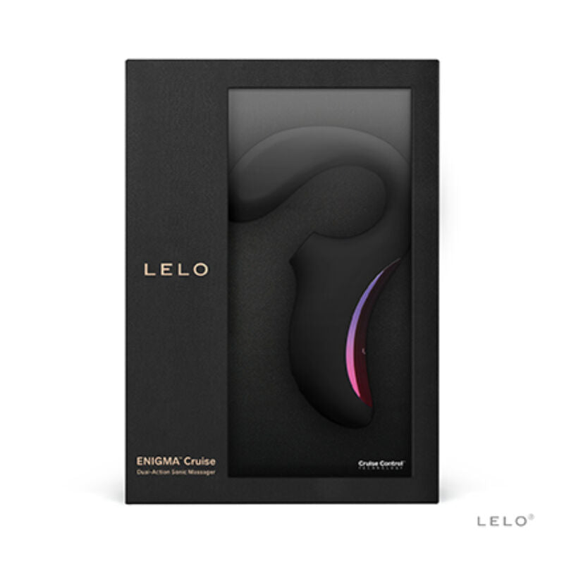 Masseur Sonique Enigma Cruise Double Stimulation Noir - LELO