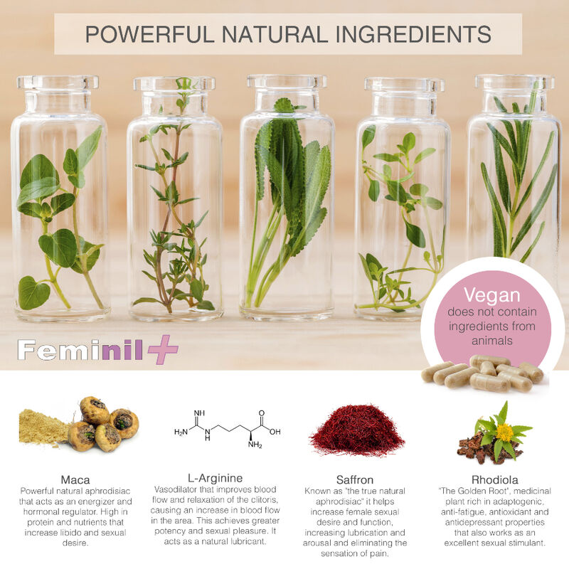 500Cosmetics – Complément Alimenataire Boost Libido Femme Feminil+