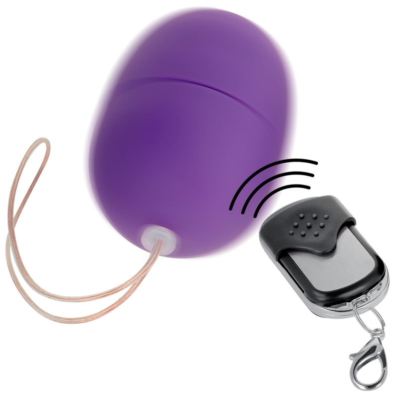 Online – Oeuf Vibrant avec Télécommande Taille S – Lilas
