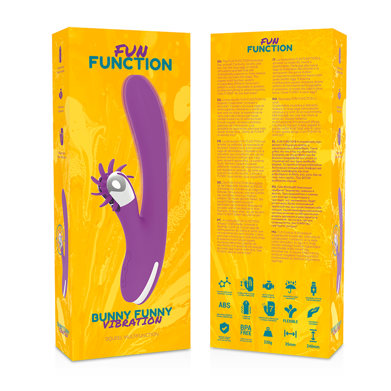 Stimulateur clitoridien Bunny Funny Vibration 2.0 - Fun Function - FUN FUNCTION
