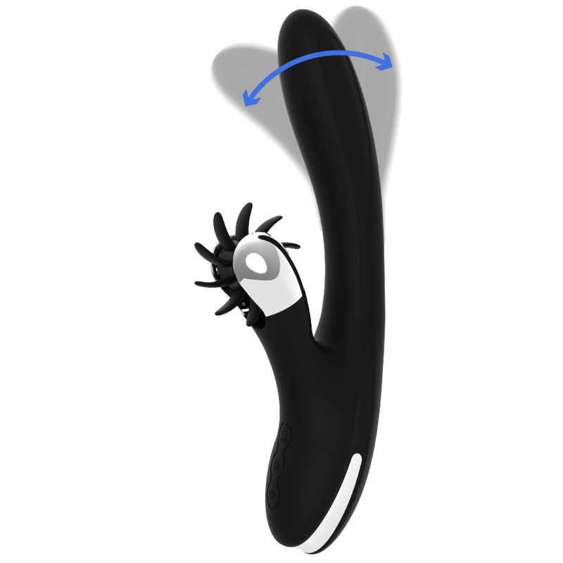 Vibromasseur Rabbit Wave Function Bunny Grimm - Black&Silver