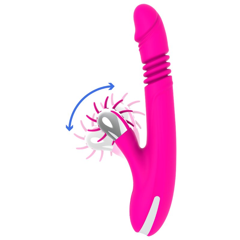 Vibromasseur Rabbit Diversia Bunny Haut & Bas 24cm - Diversia