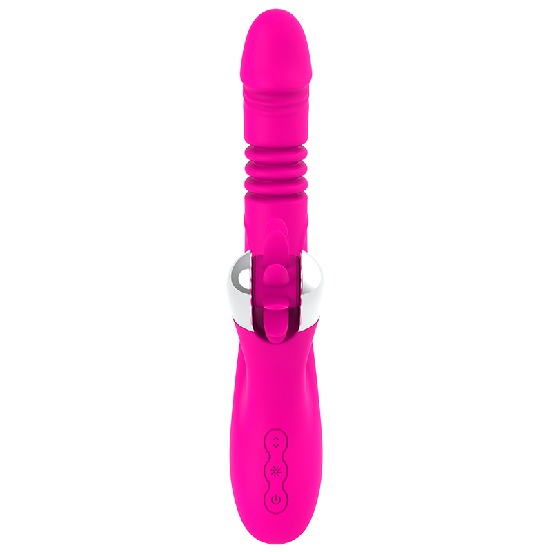 Vibromasseur Rabbit Diversia Bunny Haut & Bas 24cm - Diversia