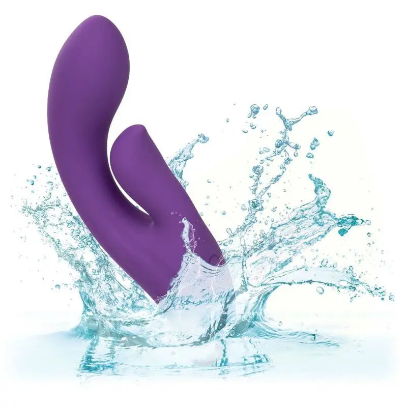 Vibromasseur Double Stimulation Stella Dual Pleaser Violet - CalExotics