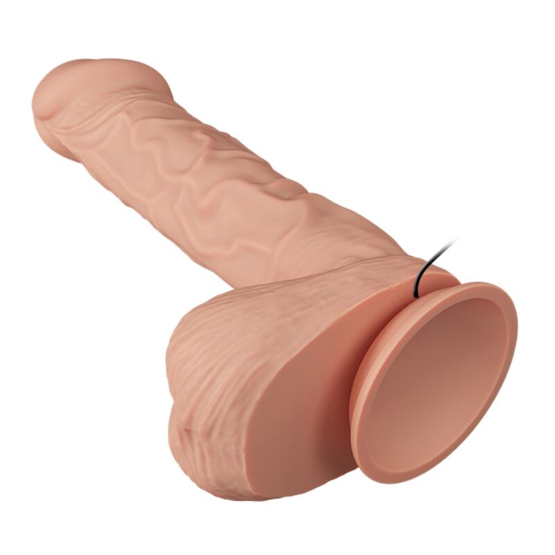 Baile - Gode XXL Réaliste Vibrant avec ventouse Chair - 26 cm