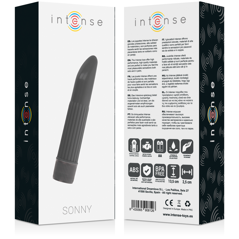 Vibromasseur Compact Sonny Noir - Intense