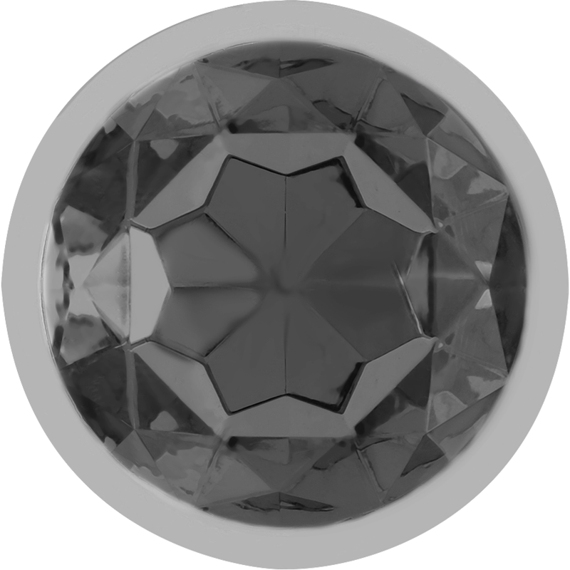 Plug Anal Bijou Intense Diamond Jewel Noir Taille M - Intense