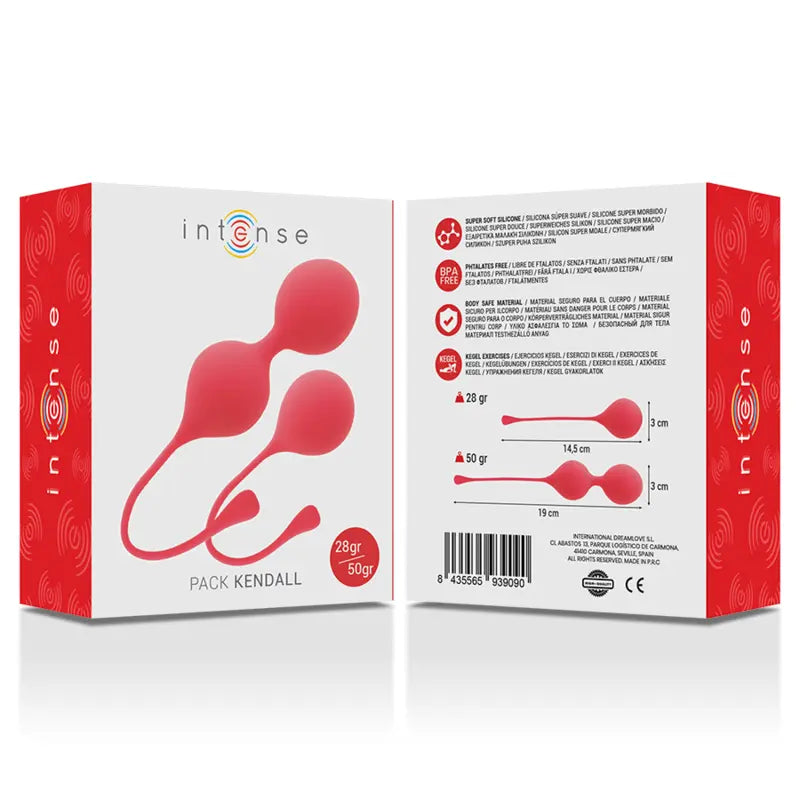 Kit Boules de Geisha Intense Pack Kendall Rouge - Intense