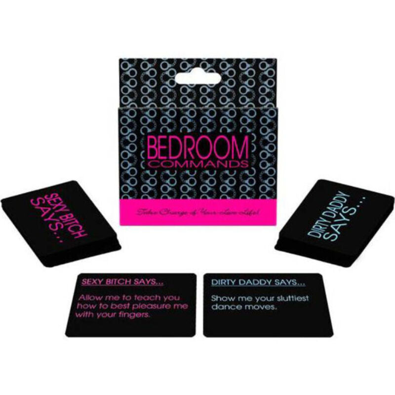 Jeu de Cartes Érotique Bedroom Commands - Kheper Games