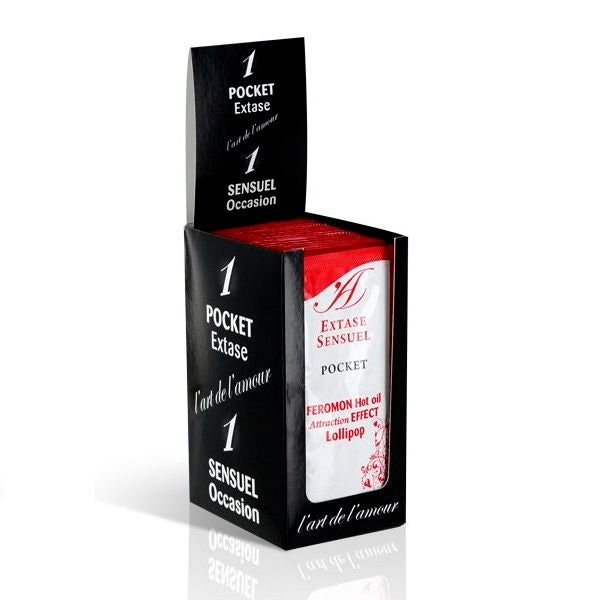 Huile Massage Extase Sensual Phéromones Sucette - Extase