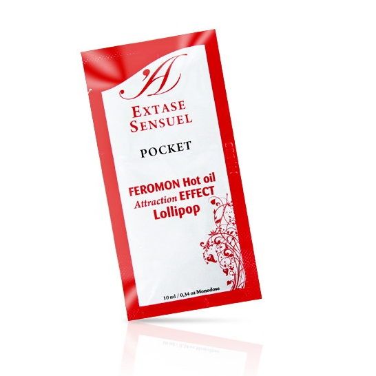 Huile Massage Extase Sensual Phéromones Sucette - Extase