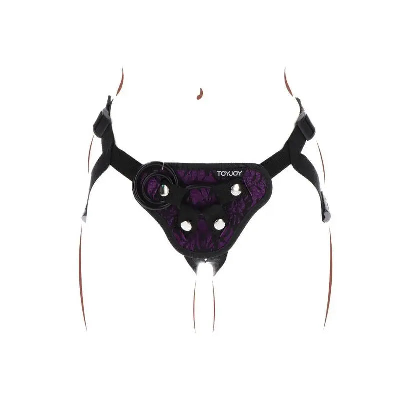 Harnais Universel Get Real Dentelle Violet - Get Real
