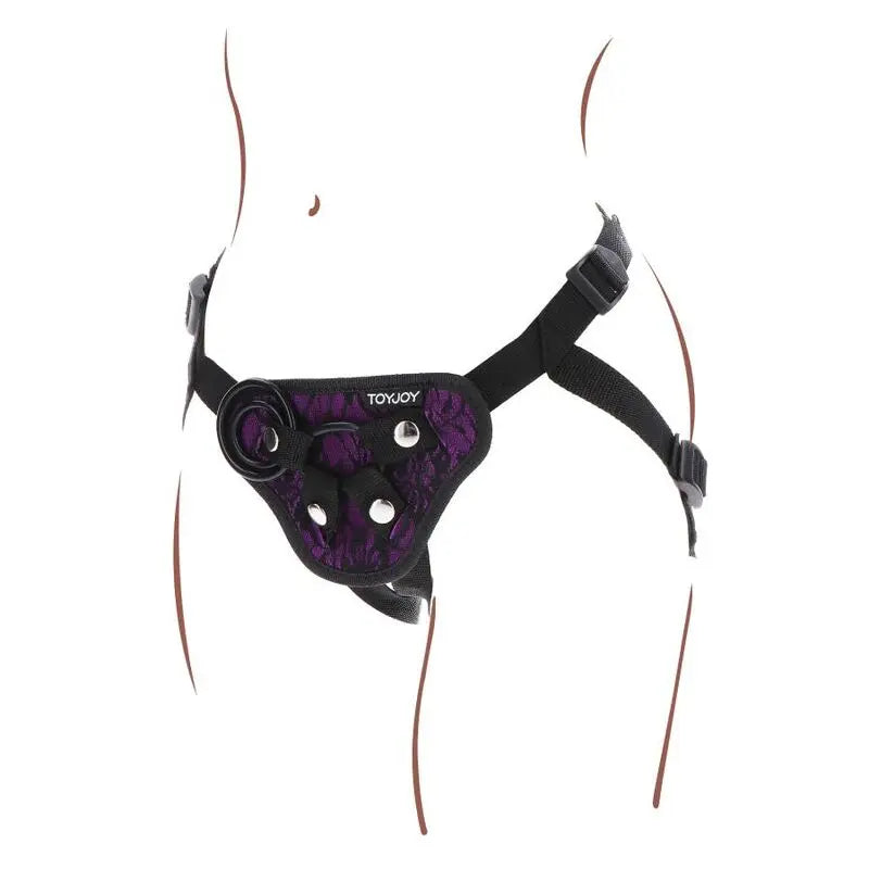 Harnais Universel Get Real Dentelle Violet - Get Real