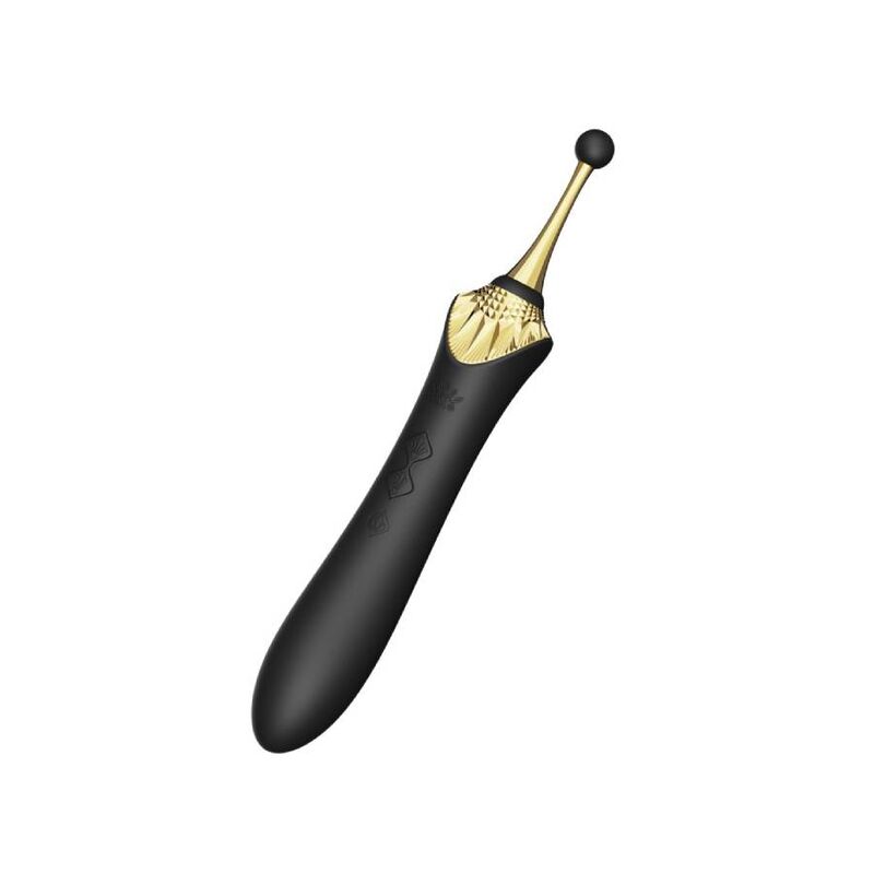 Zalo - Stimulateur Clitoridien Multi Fonctions & Chauffant - Noir