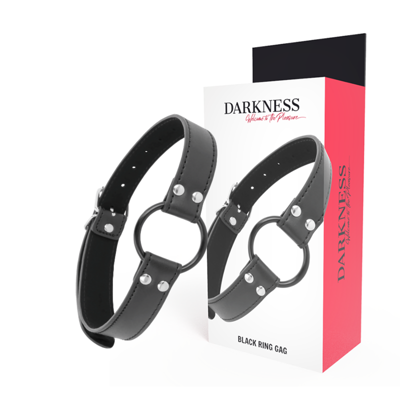 Darkness - gag avec anneau diamètre 3,6 cm