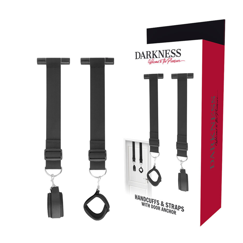 Darkness - Kit d'attaches de porte Bondage