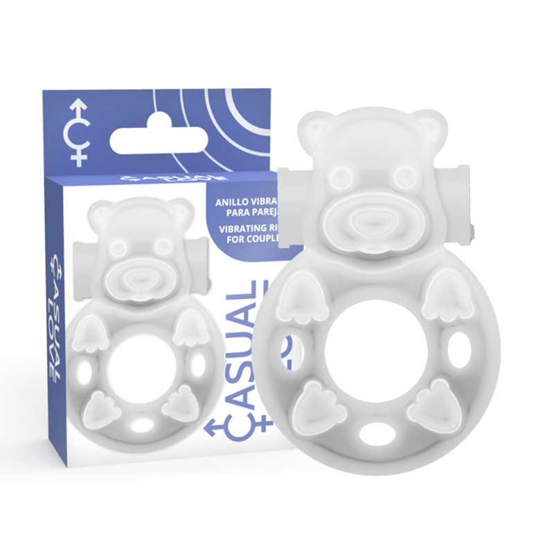 Anneau Vibrant Casual Love Ring 26 Transparent - Casual Love