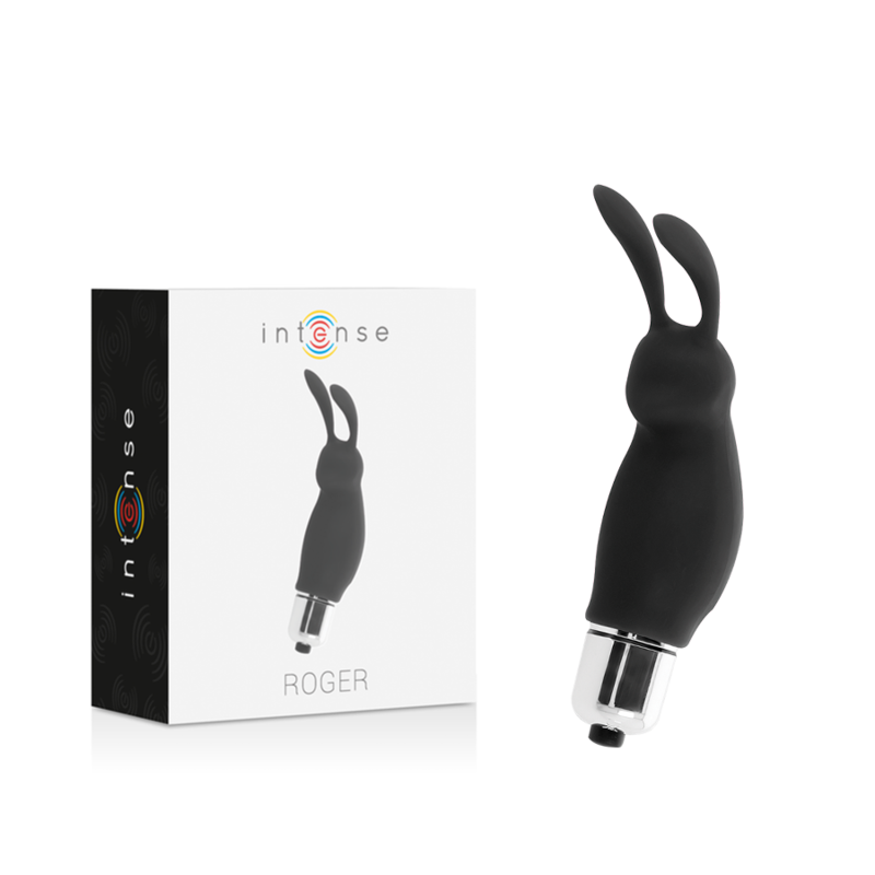 Stimulateur Rabbit Roger Noir - Intense