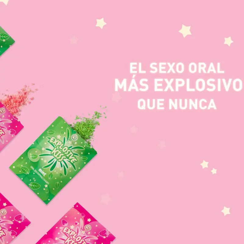 Secret Play – Présentoir de 48 Bonbons Explosifs Sexe oral - 3 Saveurs