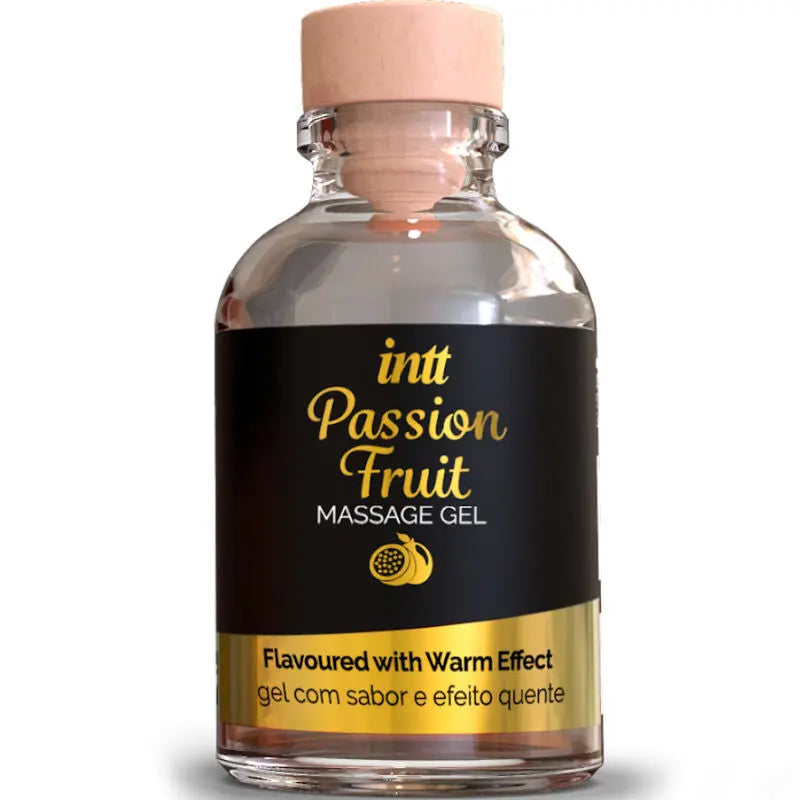 Gel de Massage Chauffant Passion Fruit 30ml - Intt