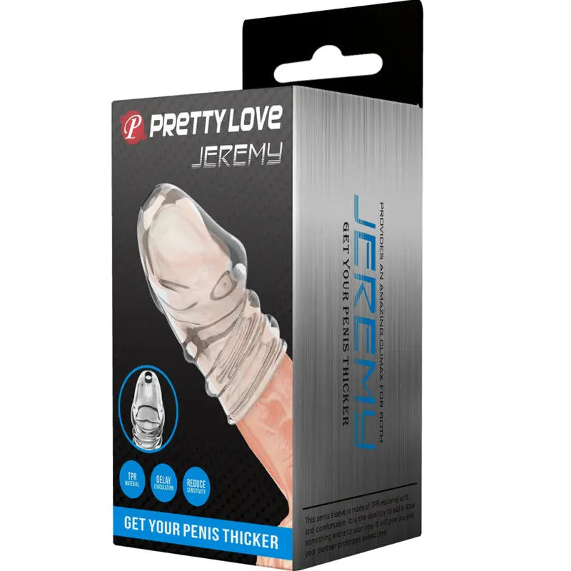 Pretty Love - Manchon Épaississant pour Pénis - Transparent
