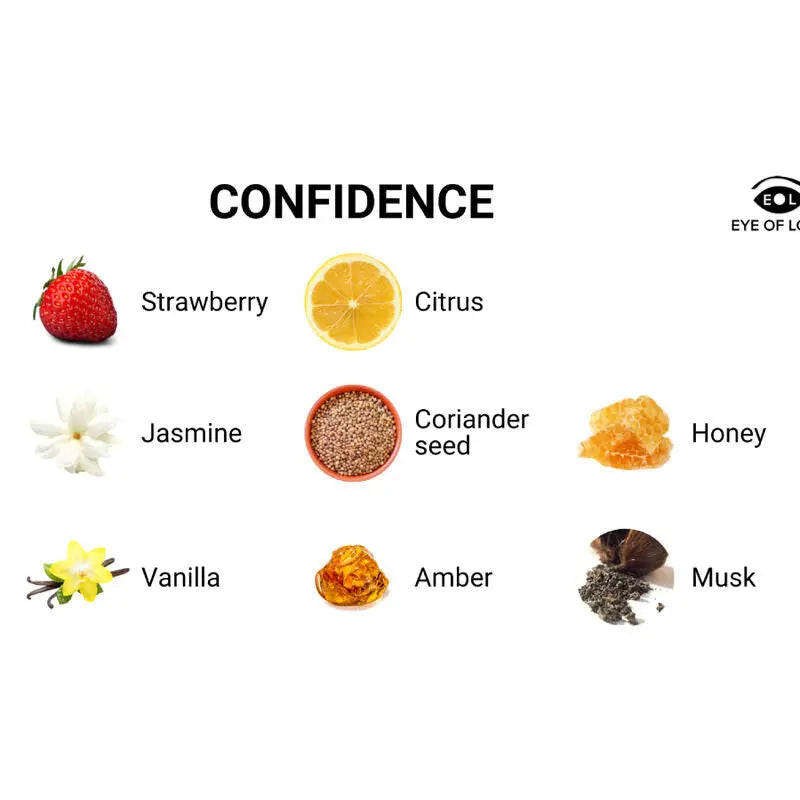 Parfum Phéromones Confidence 10ml - Eye of Love - EYE OF LOVE