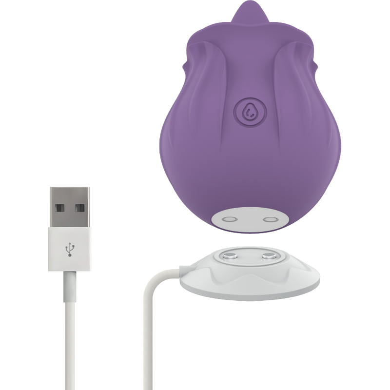 Stimulateur Clitoridien Intense Violet 10 Vibrations Lilas