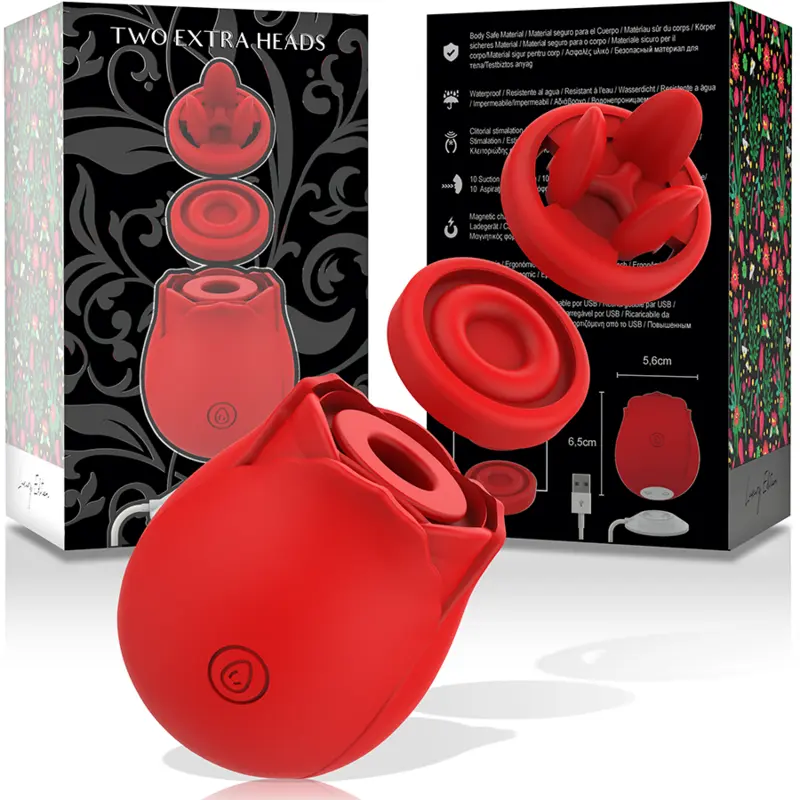 Stimulateur clitoridien Mia Rosé 2.0 à deux têtes - Mia Mia