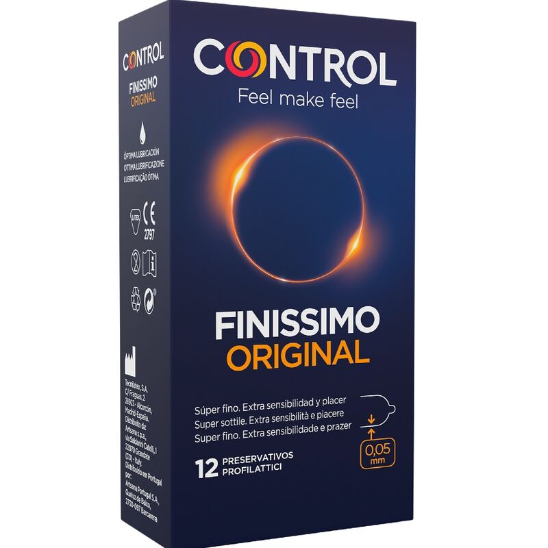 Préservatifs Finissimo Ultra-Fins Boîte 12 - Control - CONTROL CONDOMS