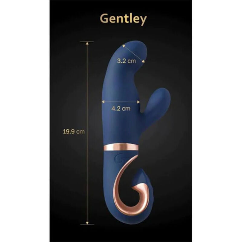 Vibromasseur Gentley Point G Bleu Caraïbe - G-Vibe