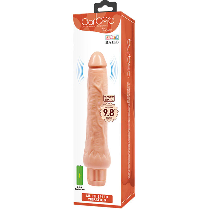 Baile - Vibromasseur Gode XXL Réaliste Chair - 25 cm