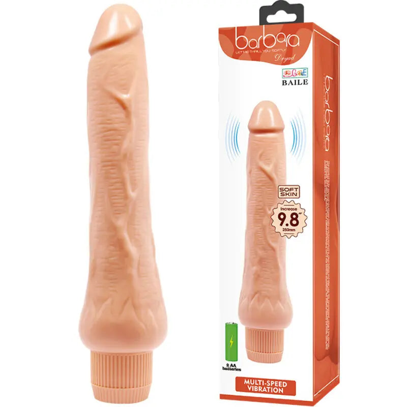 Realistischer XXL-Vibrator Fleischfarben 25cm - Baile