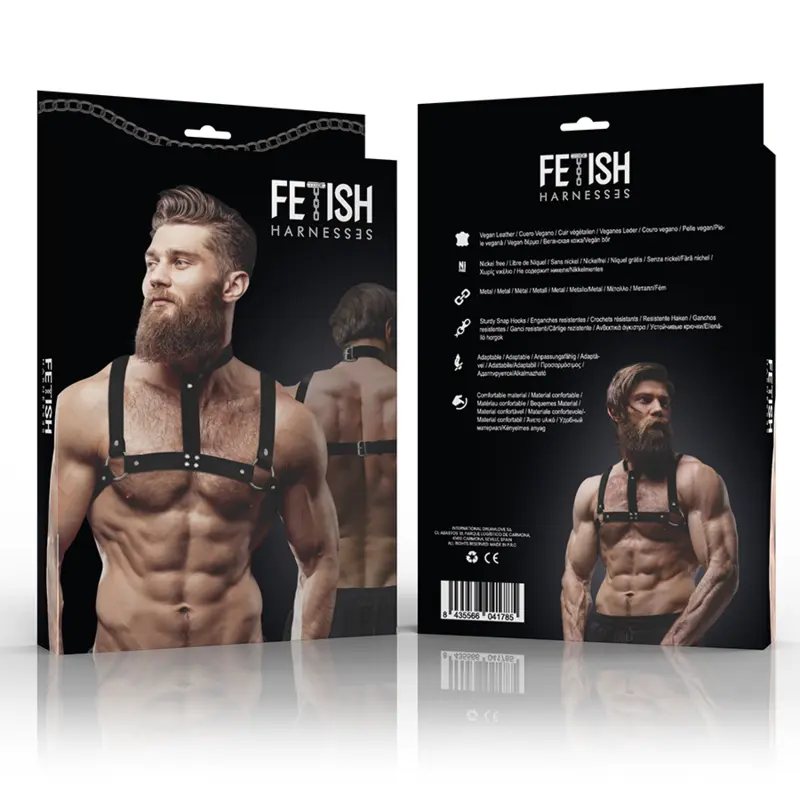 Harnais Poitrine Fetish Submissive Attitude Noir - Fetish